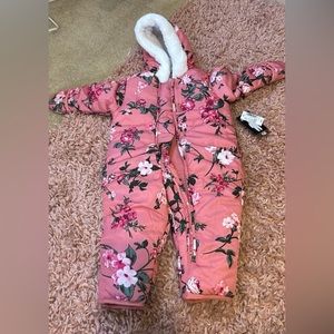 NWT baby snow suit